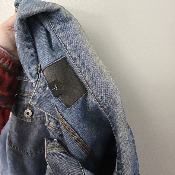 Guess Vintage 90's Y2K Jean Denim Trucker Jacket Mens XXL - Picture 15 of 15